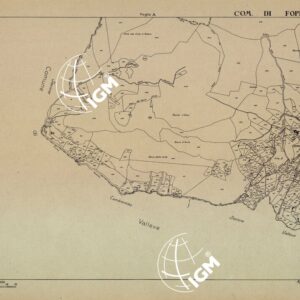 MAPPE CATASTALI D'ITALIA - PROVINCIA DI BERGAMO -Foglio C- COMUNE DI FOPPOLO