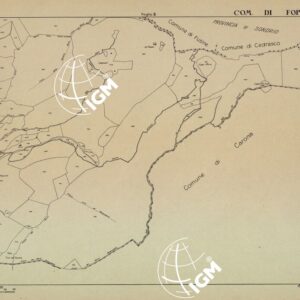 MAPPE CATASTALI D'ITALIA - PROVINCIA DI BERGAMO - Foglio D- COMUNE DI FOPPOLO