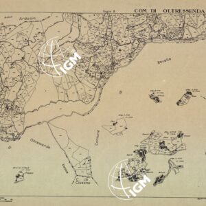 MAPPE CATASTALI D'ITALIA - PROVINCIA DI BERGAMO - Foglio C - COMUNE DI OLTRESSENDA ALTA