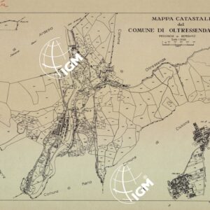 MAPPE CATASTALI D'ITALIA - PROVINCIA DI BERGAMO - COMUNE DI OLTRESSENDA BASSA