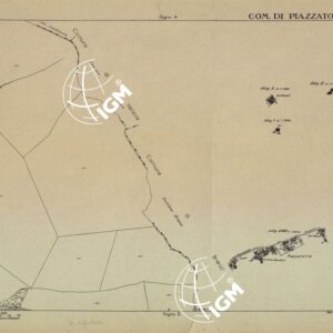 MAPPE CATASTALI D'ITALIA - PROVINCIA DI BERGAMO - Foglio C - COMUNE DI PIAZZATORRE