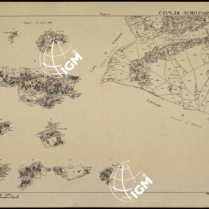 MAPPE CATASTALI D'ITALIA - PROVINCIA DI BERGAMO - Foglio G - COMUNE DI SCHILPARIO