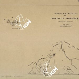 MAPPE CATASTALI D'ITALIA - PROVINCIA DI BERGAMO - Foglio A - COMUNE DI SONGAVAZZO