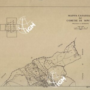MAPPE CATASTALI D'ITALIA - PROVINCIA DI BERGAMO - Foglio A - COMUNE DI SOVERE