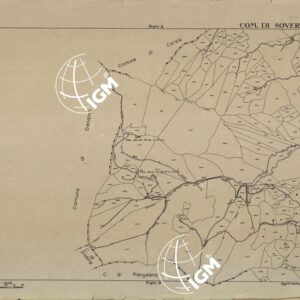 MAPPE CATASTALI D'ITALIA - PROVINCIA DI BERGAMO - Foglio B - COMUNE DI SOVERE
