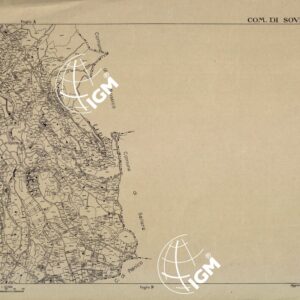MAPPE CATASTALI D'ITALIA - PROVINCIA DI BERGAMO - Foglio C - COMUNE DI SOVERE
