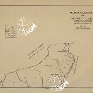 MAPPE CATASTALI D'ITALIA - PROVINCIA DI BERGAMO - Foglio A - COMUNE DI VALLEVE Sez. CAMBREMBO