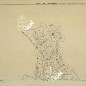 MAPPE CATASTALI D'ITALIA - PROVINCIA DI BRESCIA - Foglio B - COMUNE DI ANGOLO Sezione di ANFURRO