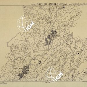 MAPPE CATASTALI D'ITALIA - PROVINCIA DI BRESCIA - Foglio C - COMUNE DI ANGOLO Sezione di ANFURRO