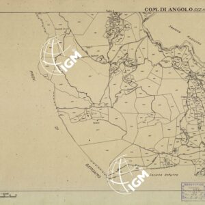 MAPPE CATASTALI D'ITALIA - PROVINCIA DI BRESCIA - Foglio B - COMUNE DI ANGOLO Sezione di ANGOLO