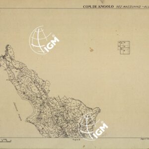 MAPPE CATASTALI D'ITALIA - PROVINCIA DI BRESCIA - Foglio C - COMUNE DI ANGOLO Sezione di MAZZUNNO