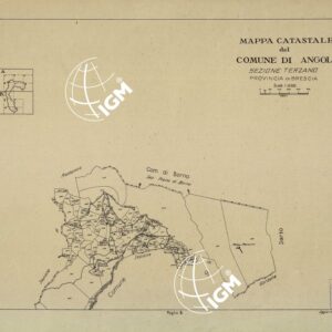 MAPPE CATASTALI D'ITALIA - PROVINCIA DI BRESCIA - Foglio A - COMUNE DI ANGOLO Sezione di TERZANO