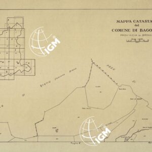 MAPPE CATASTALI D'ITALIA - PROVINCIA DI BRESCIA - Foglio A - COMUNE DI BAGOLINO