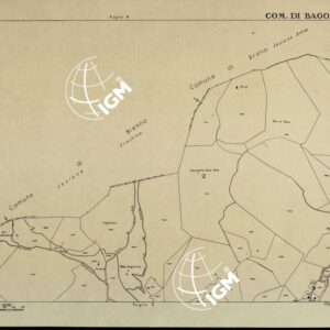 MAPPE CATASTALI D'ITALIA - PROVINCIA DI BRESCIA Foglio B - COMUNE DI BAGOLINO