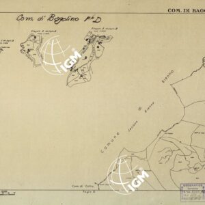 MAPPE CATASTALI D'ITALIA - PROVINCIA DI BRESCIA - Foglio D - COMUNE DI BAGOLINO
