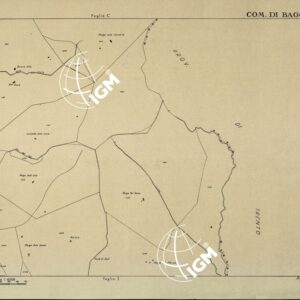 MAPPE CATASTALI D'ITALIA - PROVINCIA DI BRESCIA - Foglio F - COMUNE DI BAGOLINO