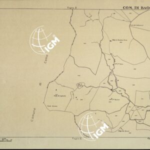 MAPPE CATASTALI D'ITALIA - PROVINCIA DI BRESCIA - Foglio G - COMUNE DI BAGOLINO