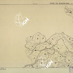 MAPPE CATASTALI D'ITALIA - PROVINCIA DI BRESCIA - Foglio S - COMUNE DI BAGOLINO