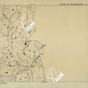 MAPPE CATASTALI D'ITALIA - PROVINCIA DI BRESCIA - Foglio T - COMUNE DI BAGOLINO