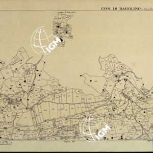 MAPPE CATASTALI D'ITALIA - PROVINCIA DI BRESCIA - Foglio Z - COMUNE DI BAGOLINO
