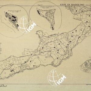 MAPPE CATASTALI D'ITALIA - PROVINCIA DI BRESCIA - Foglio AB - COMUNE DI BAGOLINO