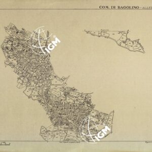 MAPPE CATASTALI D'ITALIA - PROVINCIA DI BRESCIA - Foglio AF - COMUNE DI BAGOLINO
