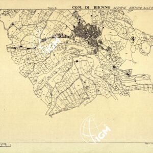 MAPPE CATASTALI D'ITALIA - PROVINCIA DI BRESCIA - Foglio H - COMUNE DI BIENNO Sez. BIENNO