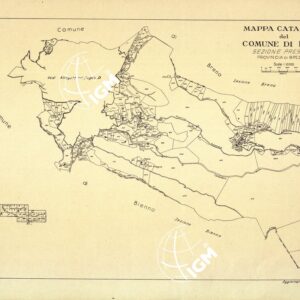 MAPPE CATASTALI D'ITALIA - PROVINCIA DI BRESCIA - COMUNE DI BIENNO Sez. PRESTINE - Foglio A