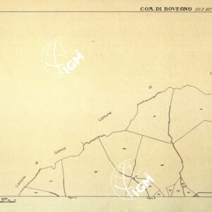 MAPPE CATASTALI D'ITALIA - PROVINCIA DI BRESCIA - Foglio B- COMUNE DI BOVEGNO Sez. di BOVEGNO