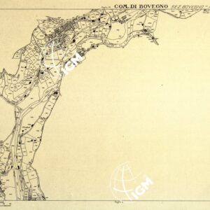MAPPE CATASTALI D'ITALIA - PROVINCIA DI BRESCIA - Foglio I - COMUNE DI BOVEGNO Sez. di BOVEGNO