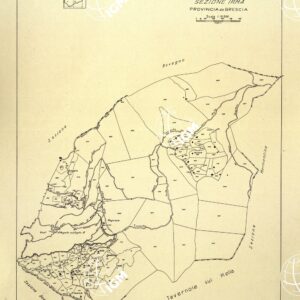 MAPPE CATASTALI D'ITALIA - PROVINCIA DI BRESCIA - Foglio A - COMUNE DI BOVEGNO Sez. IRMA
