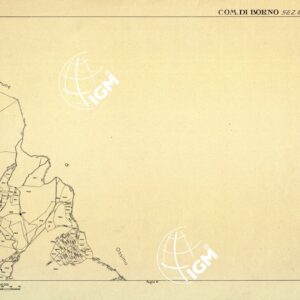 MAPPE CATASTALI D'ITALIA - PROVINCIA DI BRESCIA - Foglio B -COMUNE DI BORNO Sez. BORNO