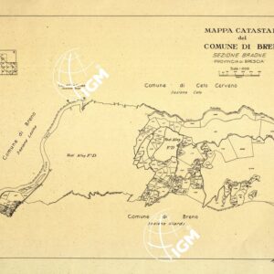 MAPPE CATASTALI D'ITALIA - PROVINCIA DI BRESCIA - Foglio a - COMUNE DI BRENO Sez. BRAONE