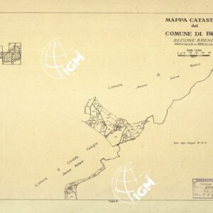 MAPPE CATASTALI D'ITALIA - PROVINCIA DI BRESCIA - Foglio A - COMUNE DI BRENO Sez. BRENO