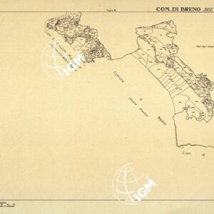 MAPPE CATASTALI D'ITALIA - PROVINCIA DI BRESCIA - Foglio C - COMUNE DI BRENO Sez. BRENO