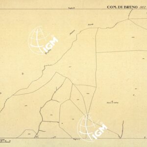 MAPPE CATASTALI D'ITALIA - PROVINCIA DI BRESCIA - Foglio G - COMUNE DI BRENO Sez. BRENO