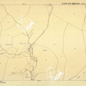 MAPPE CATASTALI D'ITALIA - PROVINCIA DI BRESCIA - Foglio H - COMUNE DI BRENO Sez. BRENO