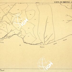 MAPPE CATASTALI D'ITALIA - PROVINCIA DI BRESCIA - Foglio I - COMUNE DI BRENO Sez. BRENO