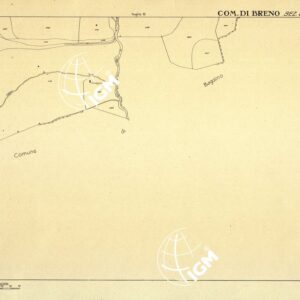 MAPPE CATASTALI D'ITALIA - PROVINCIA DI BRESCIA - Foglio L - COMUNE DI BRENO Sez. BRENO
