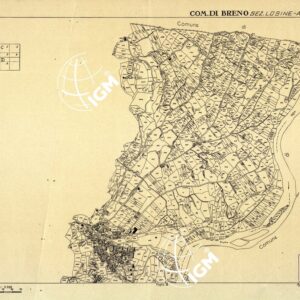 MAPPE CATASTALI D'ITALIA - PROVINCIA DI BRESCIA - Foglio C - COMUNE DI BRENO Sez. LOSINE