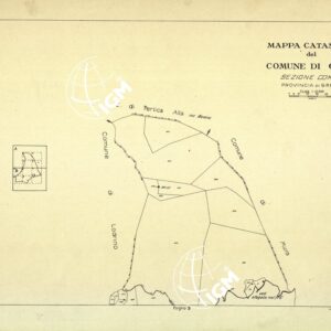 MAPPE CATASTALI D'ITALIA - PROVINCIA DI BRESCIA - Foglio A - COMUNE DI CASTO Sez. COMERO