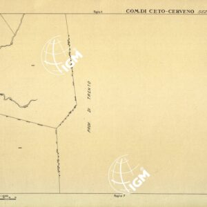 MAPPE CATASTALI D'ITALIA - PROVINCIA DI BRESCIA - Foglio D - COMUNE DI CETO CERVENO Sez. CETO