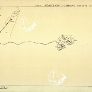 MAPPE CATASTALI D'ITALIA - PROVINCIA DI BRESCIA - Foglio L - COMUNE DI CETO CERVENO Sez. CETO