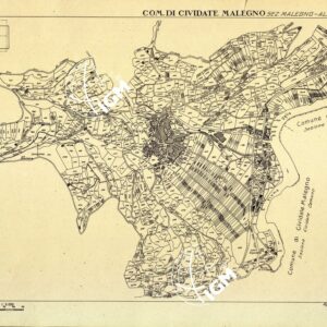 MAPPE CATASTALI D'ITALIA - PROVINCIA DI BRESCIA - Foglio C - COMUNE DI CIVIDATE MALEGNO Sez. MALEGNO