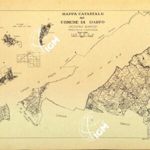 MAPPE CATASTALI D'ITALIA - PROVINCIA DI BRESCIA - Foglio A - COMUNE DI DARFO Sez. DARFO