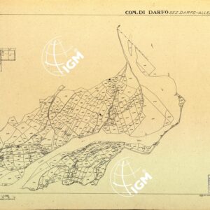 MAPPE CATASTALI D'ITALIA - PROVINCIA DI BRESCIA - Foglio D - COMUNE DI DARFO Sez. DARFO