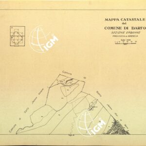 MAPPE CATASTALI D'ITALIA - PROVINCIA DI BRESCIA - Foglio A - COMUNE DI DARFO Sez. ERBANNO