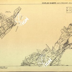 MAPPE CATASTALI D'ITALIA - PROVINCIA DI BRESCIA - Foglio C - COMUNE DI DARFO Sez. ERBANNO
