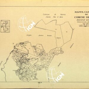 MAPPE CATASTALI D'ITALIA - PROVINCIA DI BRESCIA - Foglio A - COMUNE DI DARFO Sez. GORZONE