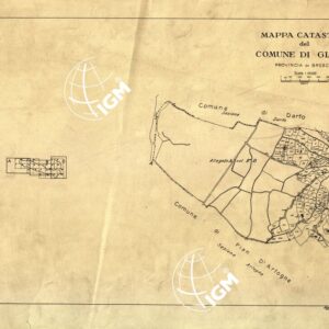 MAPPE CATASTALI D'ITALIA - PROVINCIA DI BRESCIA- Foglio A - COMUNE DI GIANICO